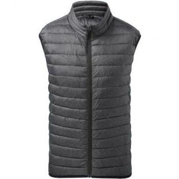 Giubbotto 2786 Melange Padded Gilet XXL in Carbonio