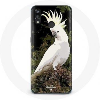 Coque pour Huawei P20 Lite Cacatoes Perroquets Blancs sur l'Arbre