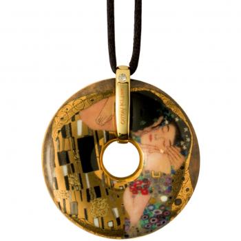 Pendentif « Étreinte Dorée »