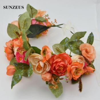 Bandeau floral couture