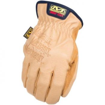 LD-C75-008 Mechanix Leather Driver Gloves – Tan, Men's Small, Cut Resistant