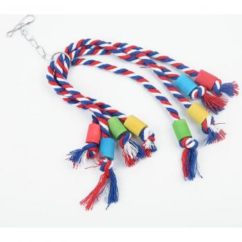 Hanging Bird Cage Chew Perch