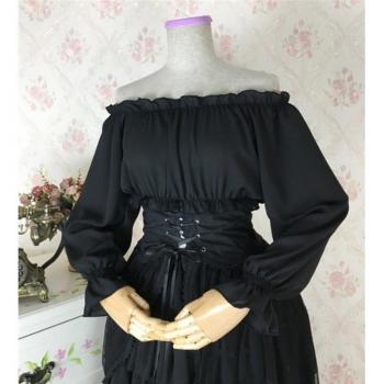 Renaissance Princess Kawaii Chiffon Top