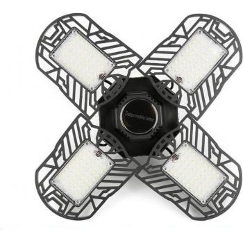 Collapsible Four-Leaf LED Garage Light 120W 12000lm
