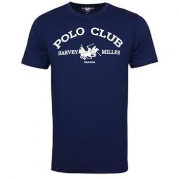 Harvey Miller Polo Club T-Shirt Kurzarm Rundhals Herren