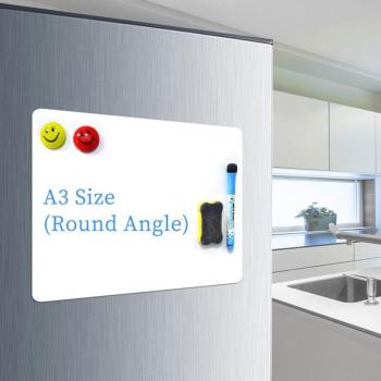 A3 Rounded Magnetic Office Board