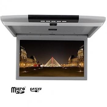 Pantalla 15” LCD de Techo: 1366×768 + FM+USB+SD