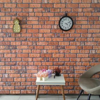 Vidaxl 10 pcs EPS 3D Wall Panels Terracotta Brick Design