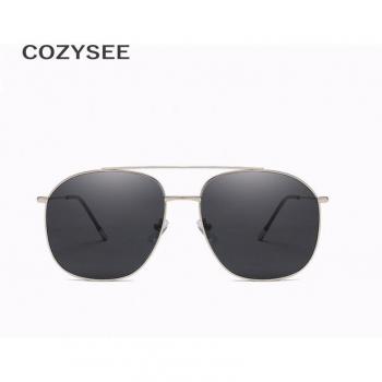 Lunettes de soleil en métal pour femmes élégantes