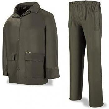 Traje de lluvia poliuretano verde talla M 188-TAPVM