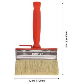 4Pcs Flocking Brush Set for Wall Decoration and Art