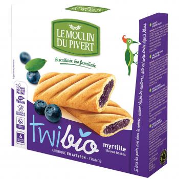 Mürbteigkekse mit Heidelbeerfüllung