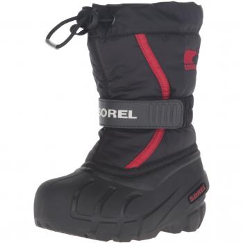 Sorel Kinder Children's Flurry Winterstiefel, Rot und Schwarz, Größe: 28