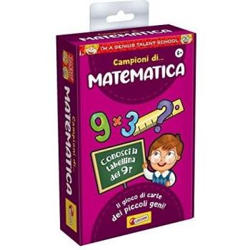 Gioco in scatola materie scolastiche I'm a Genius Matematica