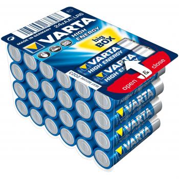 VARTA Longlife Power AA Mignon LR06 Alkaline Battery (24-pack)