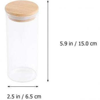 Contenants de cuisine en verre