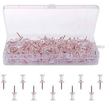 Vicloon Push Pins Set of 300 for Bulletin Board & Map Marking