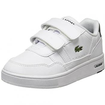 Lacoste Boys' White T-Clip Sneakers