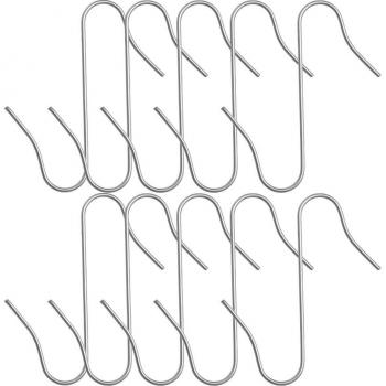 Mini Stainless Steel Christmas Tree Ornament Hooks