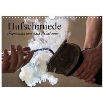 Wandkalender 2024: Hufschmiede Impressionen