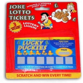 Henbrandt Fake Lottery Scratch Cards