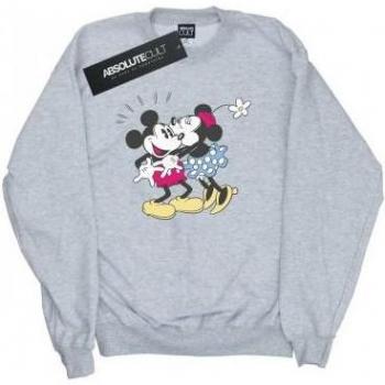 Minnie e Topolino Felpa Uomini Bianco S Kiss