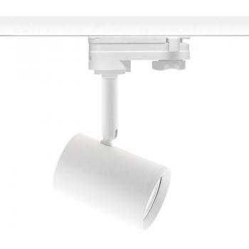 Foco LED carril trifásico GU10 blanco