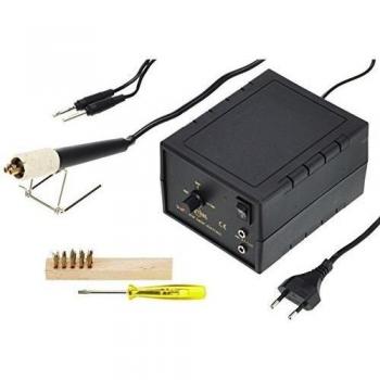 Pirograbador de mano Brenn-Peter Junior 101192550 con potencia de 30 W y tensión de 230 V, acabado en negro