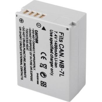 Canon NB-7L Battery 1400mAh for Powershot G10 G11 G12 SX30IS