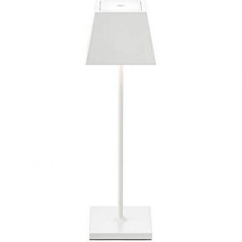 Battery-Powered NUINDIE Square Lamp – Snow White, Dimmable, IP54, CCT Switch