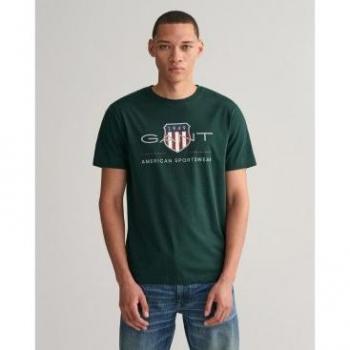 Camiseta Gant para Hombre con Escudo Archive