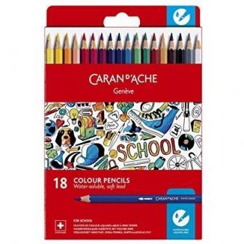 Caran d'Ache Crayons Ligne Scolaire Aquarelle