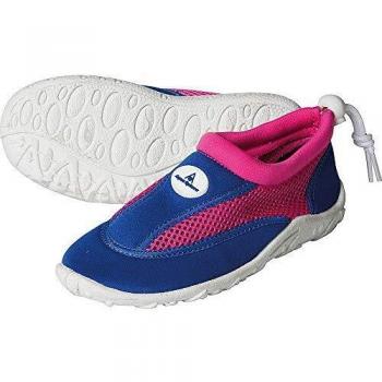 Escarpines Aqua Sphere Cancun Azul/Rosa Infantil
