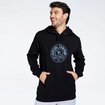 Rip Curl Black Hooded Sweatshirt Stapler