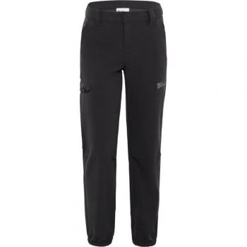 Jack Wolfskin Outdoorhose Turbulence Pants K (Mädchen) – 152, Schwarz