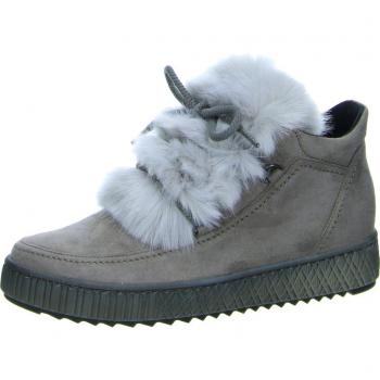 Gabor 7376 Damenstiefel Grau Kombi