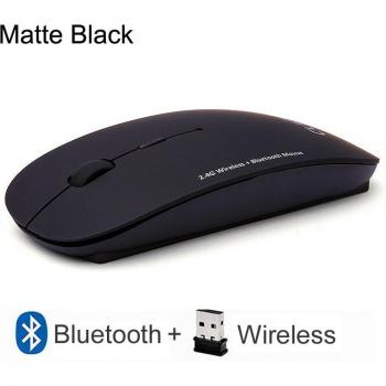 Cliry Ultra-Thin 2.4GHz Wireless + Bluetooth Mouse