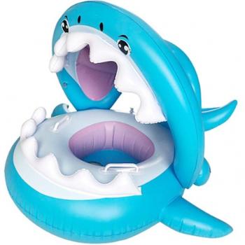 Inflatable Toddler Swim Seat with Canopy