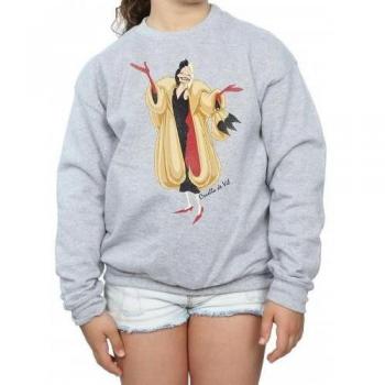Sweat-shirt Heather pour filles Cruella De Vil 101 Dalmatiens