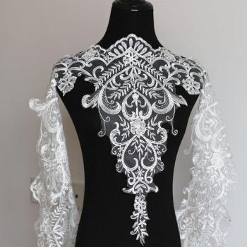 Tissu de dentelle pour robe de mariée