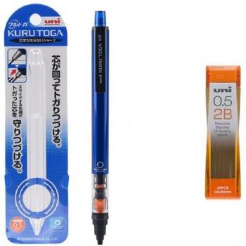 KuruToga Mechanischer Bleistift Nachfüllung für Schule und Büro