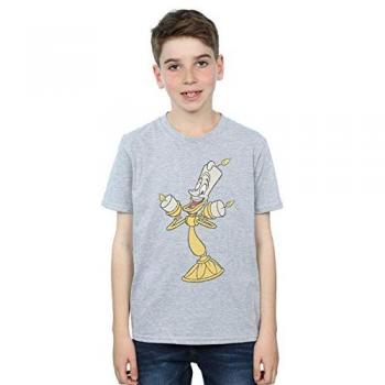 T-shirt Disney Garçon Lumière 5-6 ans gris