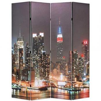Paravent Pliable New York la Nuit 160x170 cm