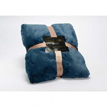 Plaid Luxe 130x170 Bleu Nuit