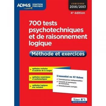 700 tests psychotechniques et de raisonnement logique