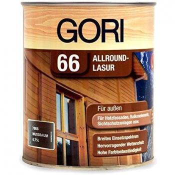 Allround‑Holzlasur Gori 66 – Nussbaum‑Farbe 750 ml