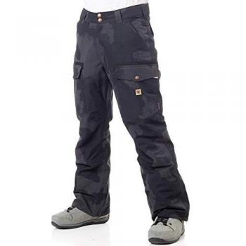 DC Pantalone Snowboard Code SE Nero con Dcu Reflective Camo (Taglia XXL, Colore Blu)