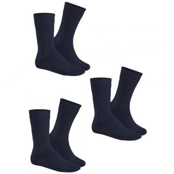 Hudson Sockenpaket „Simply³“ – 3 Stück, Marine, 43–46, Unisex