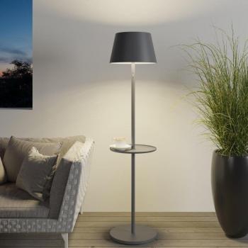 Sompex LED Akku Tischleuchte Garcon Anthrazit Outdoor