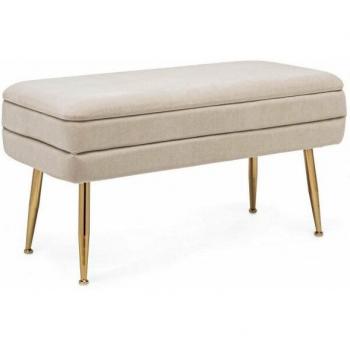 Pavanina Pavlina: Contenitore in Velluto Beige